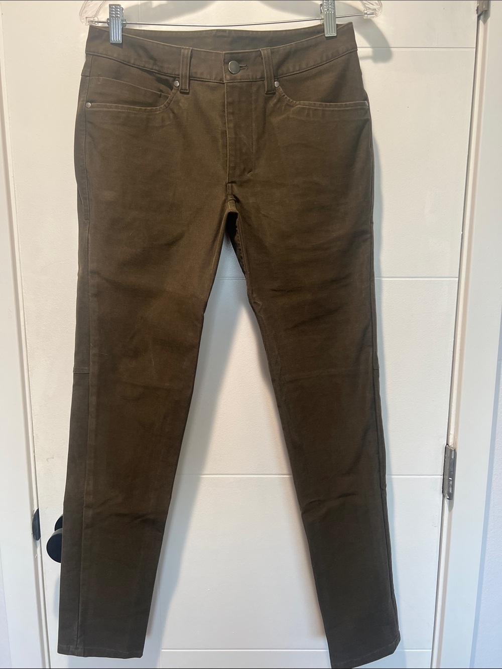 Lululemon Skinny Jeans - Olive Brown - Size 28